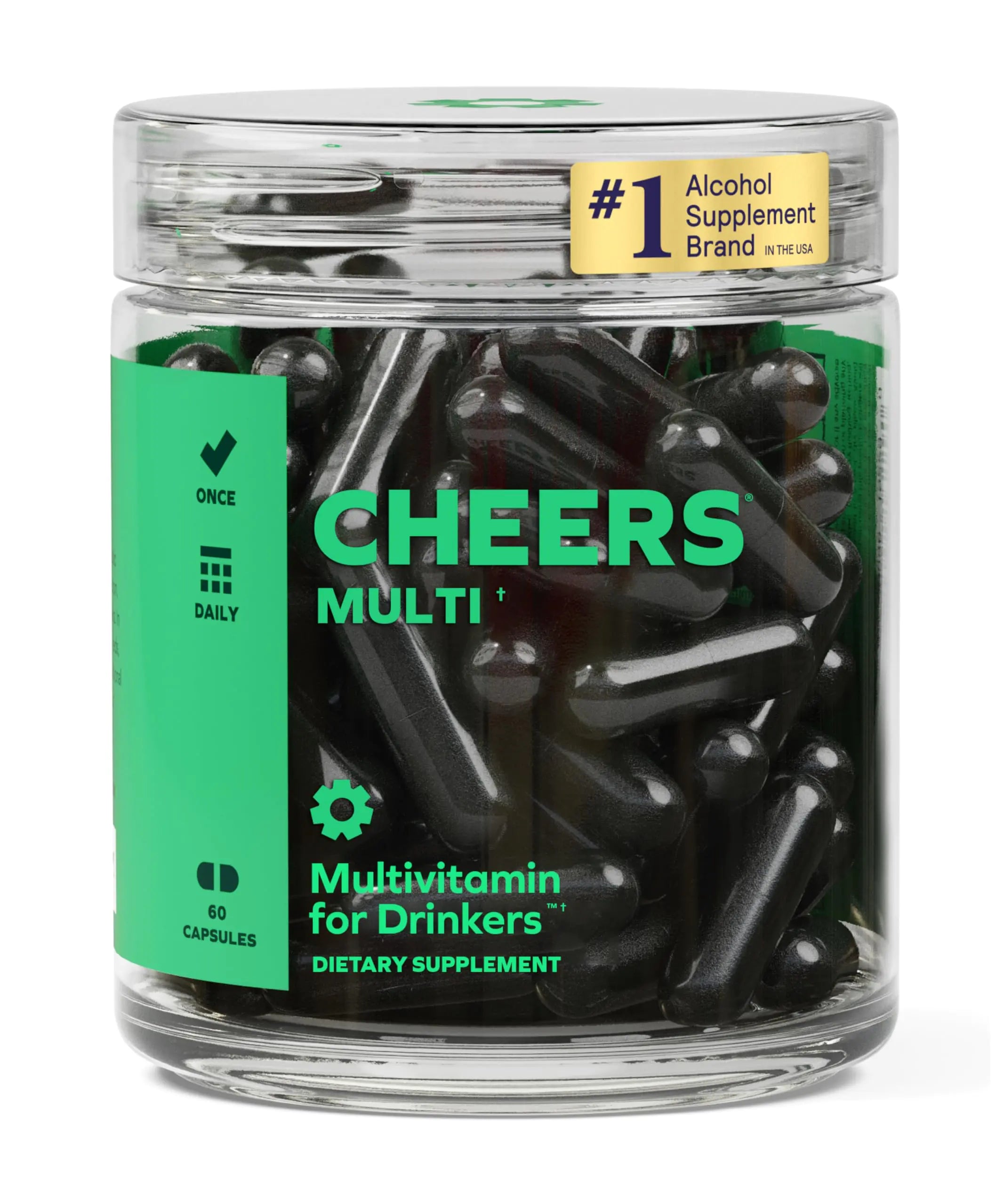 Cheers Multi | Multivitamínico para Bebedores | Soporte Hepático y Recuperación | 30 Dosis